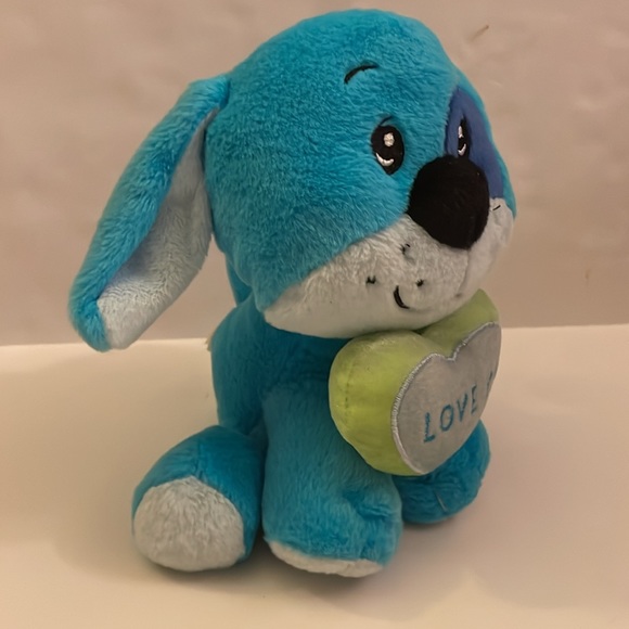 Dan Dee collection 8”  blue puppy stuffed plush animal. For 3 years up - Picture 6 of 17